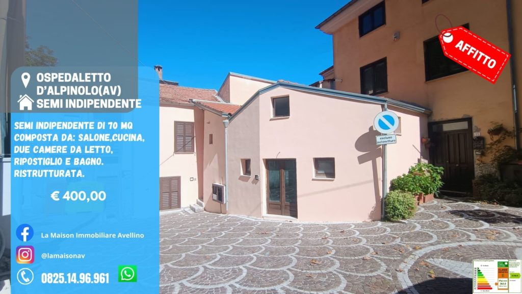 OSPEDALETTO D'ALPINOLO (AV) - VIA CIRCUMVALLAZIONE